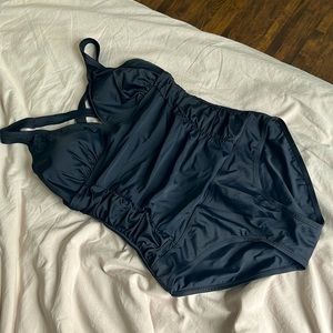 Cyril Amazon one piece tummy control supportive cross cross adjustable straps